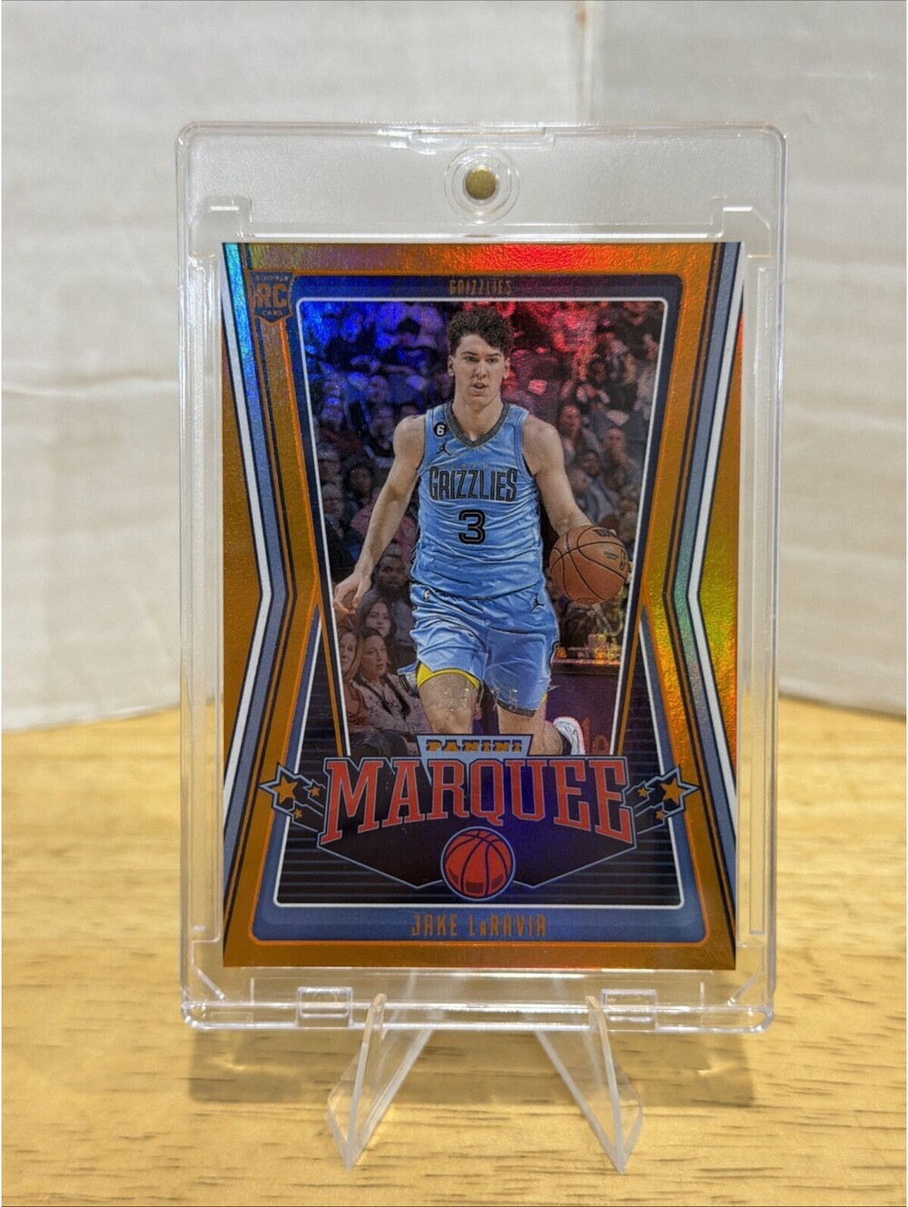 2022-23 Panini Chronicles - Marquee Jake LaRavia #245 Orange /75 (RC)